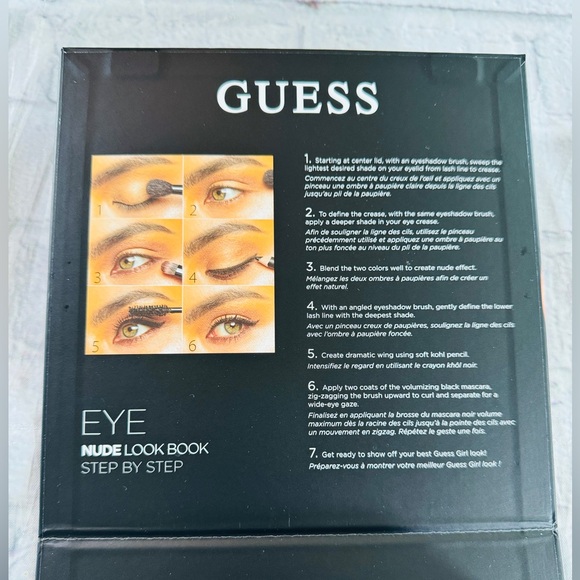 Guess Eye Nude Look Book NWT - Picture 5 of 10